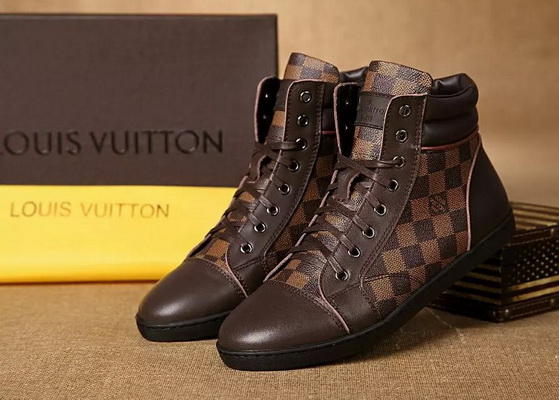 LV High-Top Fashion Men Shoes--005